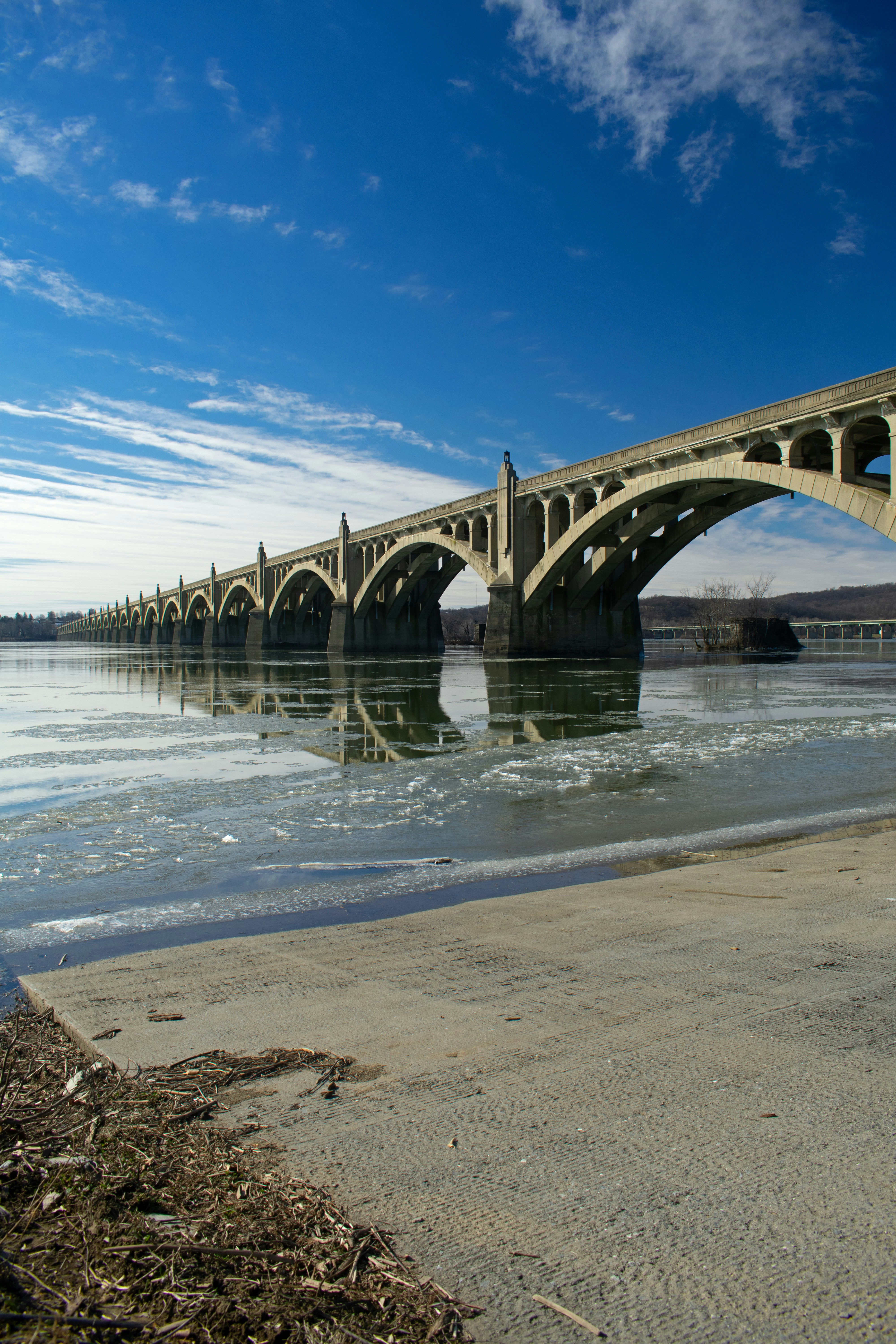 Columbia-Wrightsville Bridge over the Susquehanna River near York, PA